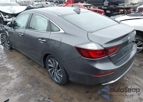 2019 Honda Insight Touring from USA, damaged, VIN 19XZE4F95KE027694